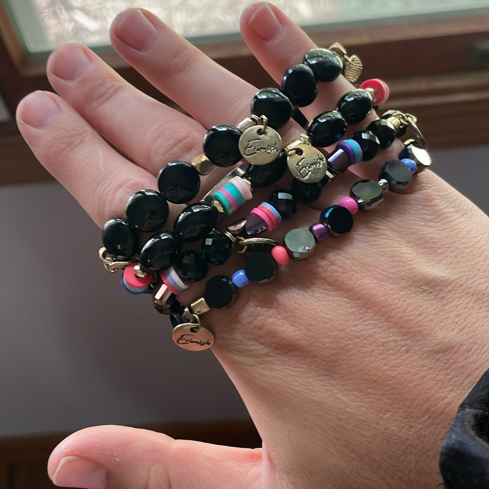 Erimish bracelet stack